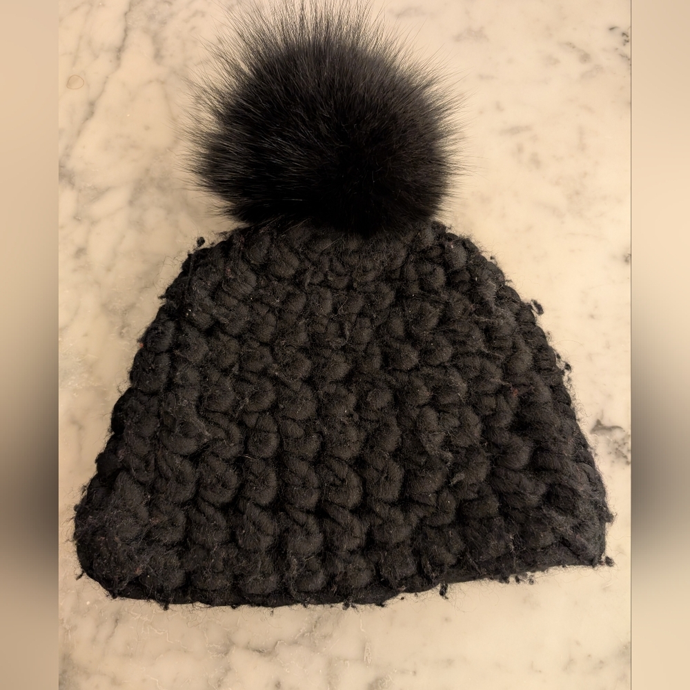 Mischa Lampert black beanie